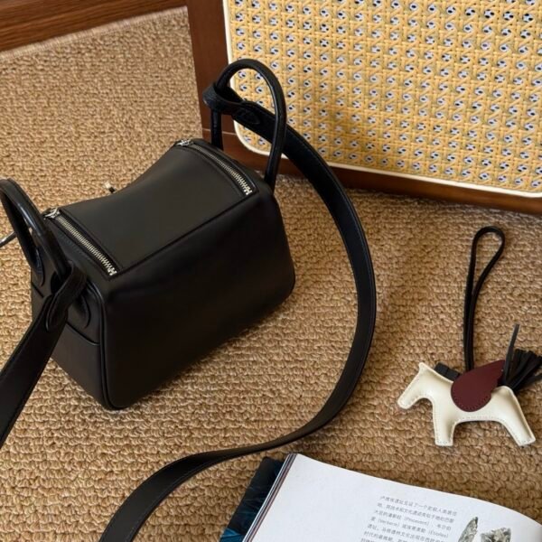 DDMode Lindy Touch Mini 89 Black Swift Leather Crocodile Leather SHW