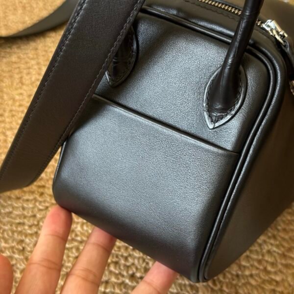 DDMode Lindy Touch Mini 89 Black Swift Leather Crocodile Leather SHW
