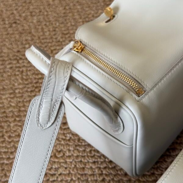 DDMode Lindy Touch Mini 8L Swift Leather Crocodile Leather GHW