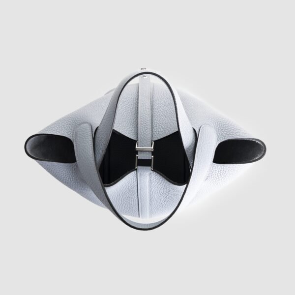 DDMode 08 Blue Pale Clemence Leather Picotin 18CM PHW