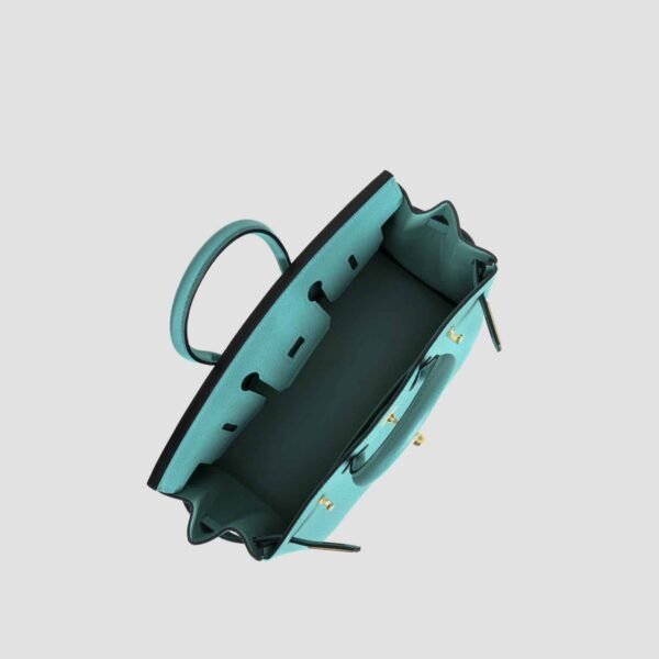 DDMode Birkin 25CM Togo Leather 7F Blue Paon GHW