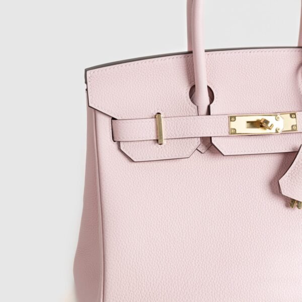 DDMode Birkin 30CM Togo Leather 3Q Rose Sakura GHW