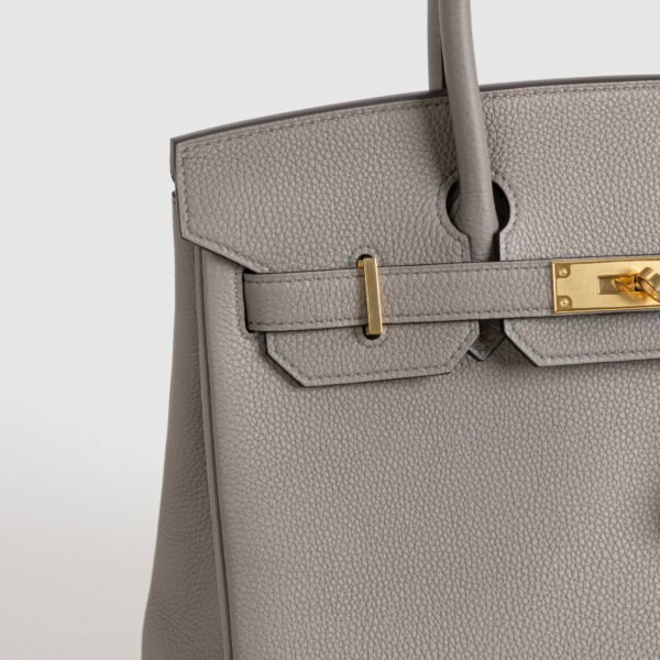 DDMode Birkin 30CM Togo Leather 8F Etain GHW 02 DDMode Birkin 30CM Togo Leather 8F Etain GHW