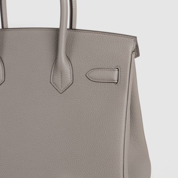 DDMode Birkin 30CM Togo Leather 8F Etain GHW 03 DDMode Birkin 30CM Togo Leather 8F Etain GHW