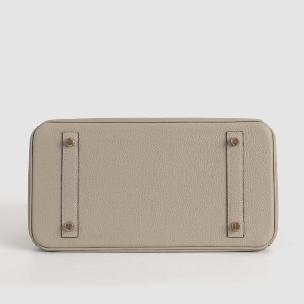 DDMode Birkin 30CM Togo Leather S2 Gris Trech Rose GHW