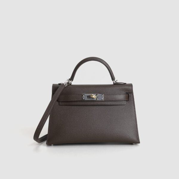 DDMode Mini Kelly 19CM Epsom Leather 46 Ebene PHW & GHW Hardware