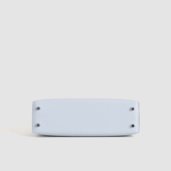 DDMode Mini Kelly 19CM Epsom Leather 7R Blue Azur PHW