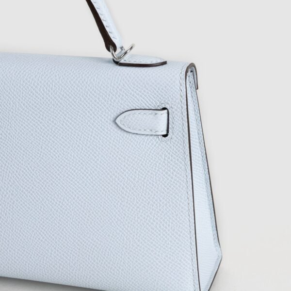 DDMode Mini Kelly 19CM Epsom Leather 7R Blue Azur PHW