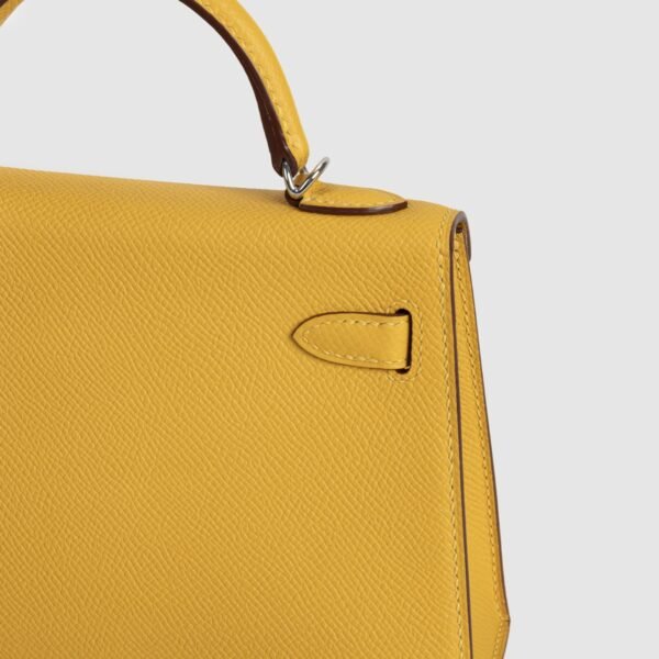 DDMode Mini Kelly 19CM Epsom Leather 9D Amber PHW