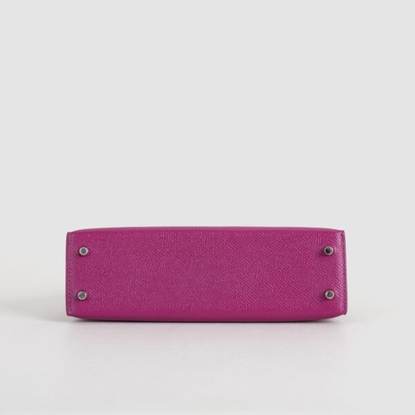 DDMode Mini Kelly 19CM Epsom Leather L3 Rose Purple PHW