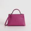 DDMode Mini Kelly 19CM Epsom Leather L3 Rose Purple PHW