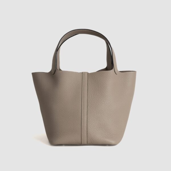 DDMode Picotin 22CM S2 Gris Trench Clemence Leather PHW