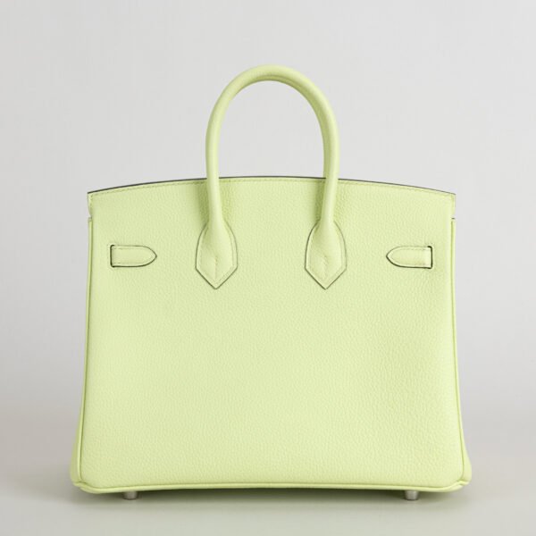 DDMode Togo Leather Birkin 25CM Y6 Vert Absinthe PHW 02 DDMode Togo Leather Birkin 25CM Y6 Vert Absinthe PHW
