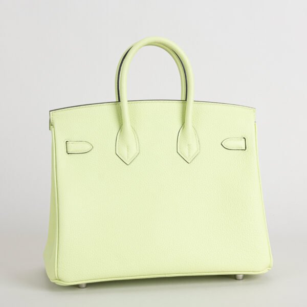 DDMode Togo Leather Birkin 25CM Y6 Vert Absinthe PHW 03 DDMode Togo Leather Birkin 25CM Y6 Vert Absinthe PHW