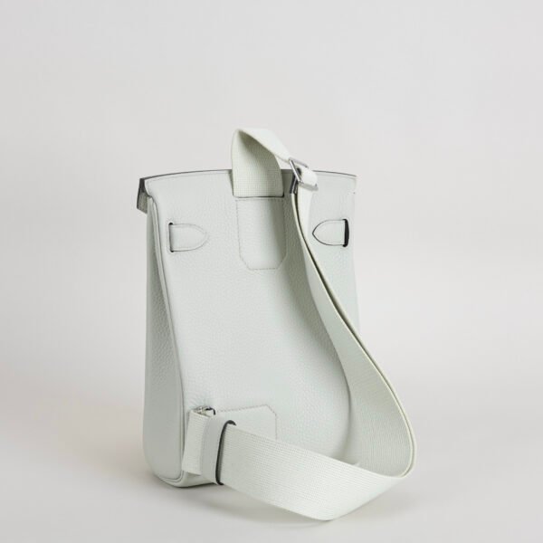 DDMode Hac A Dos Shoulder Bag 0W Gris Neve Togo Leather PHW