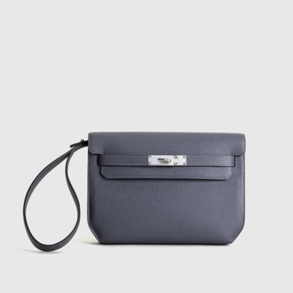 DDMode Kelly Depeches 25CM Epsom Leather H0 Gris Misty PHW 01 DDMode Kelly Depeches 25CM Epsom Leather H0 Gris Misty PHW