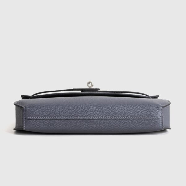 DDMode Kelly Depeches 25CM Epsom Leather H0 Gris Misty PHW 02 DDMode Kelly Depeches 25CM Epsom Leather H0 Gris Misty PHW