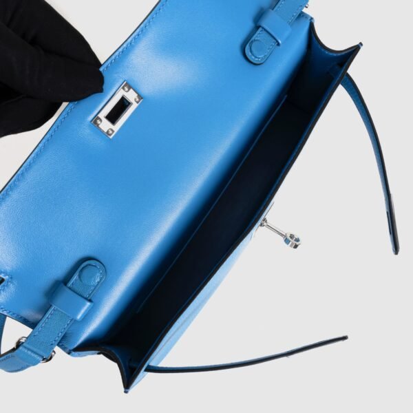 DDMode Kelly Elan 27CM Chevre Leather 0F Blue Frida PHW