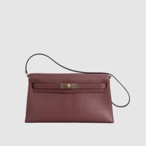 DDMode Kelly Elan 27CM Chevre Leather 55 Rouge H Rose GHW