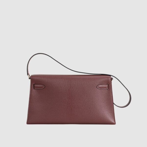 DDMode Kelly Elan 27CM Chevre Leather 55 Rouge H Rose GHW