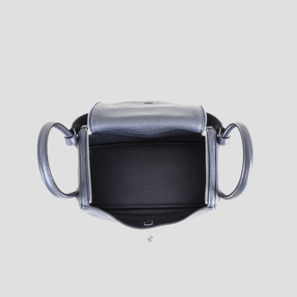 DDMode Lindy 26CM Clemence Leather 2Z Blue Nuit PHW