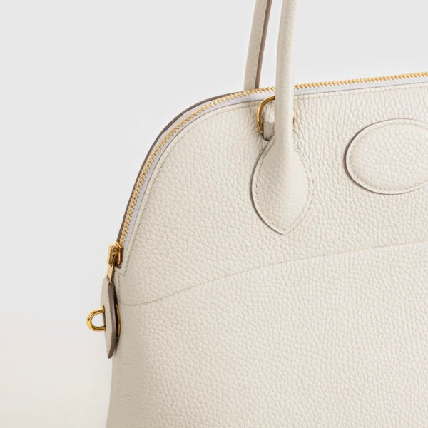 DDMode Bolide 31CM CC10 Craie Clemence Leather GHW Hardware 02 DDMode Bolide 31CM CC10 Craie Clemence Leather GHW Hardware