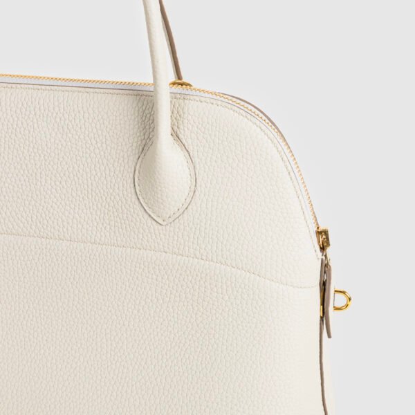 DDMode Bolide 31CM CC10 Craie Clemence Leather GHW Hardware 03 DDMode Bolide 31CM CC10 Craie Clemence Leather GHW Hardware