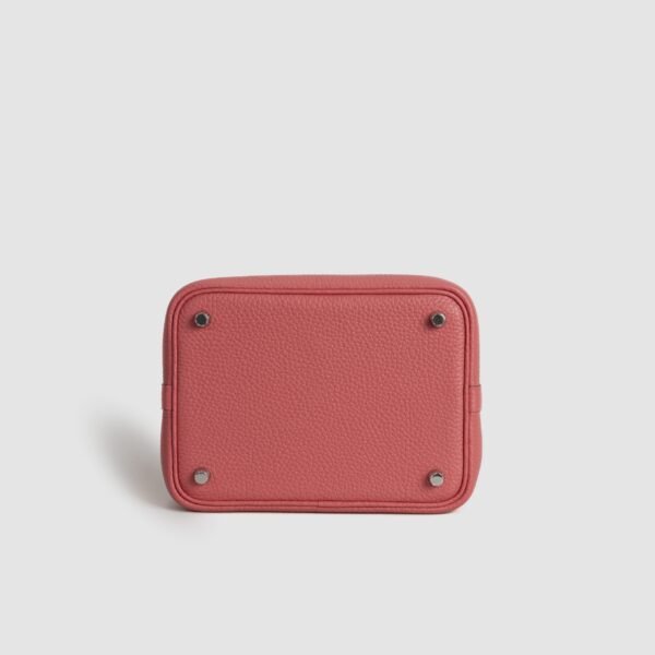 DDMode Picotin 18CM 8W Rose Azalee Clemence Leather PHW Hardware