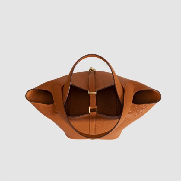 DDMode Picotin 22CM CC93 Orange Tote Bag Clemence Leather GHW Hardware 02 DDMode Picotin 22CM CC93 Orange Tote Bag Clemence Leather GHW Hardware