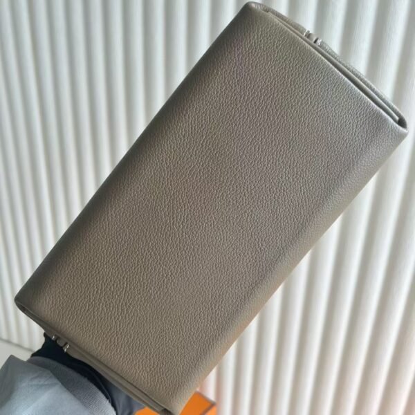 DDMode Mini Kelly 2424-21CM Evercolor & Swift CK18 Etoupe Grey GHW Hardware