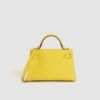 DDMode Mini Kelly Bags 19CM 9O Jaune De Naples Epsom Leather GHW
