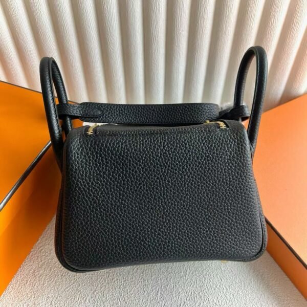 DDMode Mini Lindy 19CM TC Leather CK89 Black Gold Hardware GHW