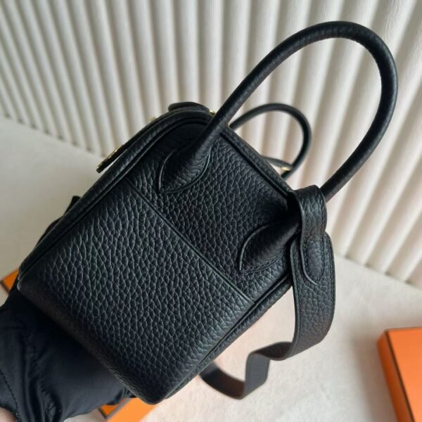 DDMode Mini Lindy 19CM TC Leather CK89 Black Gold Hardware GHW