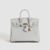 DDMode Birkin 25CM 8U Blue Glacier Togo Leather GHW
