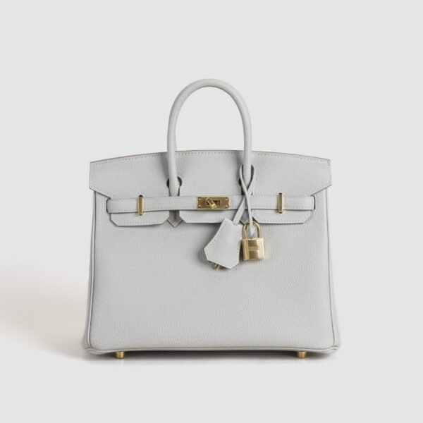 DDMode Birkin 25CM 8U Blue Glacier Togo Leather GHW