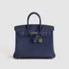 DDMode Birkin 25CM CC73 Blue Saphir Togo Leather GHW