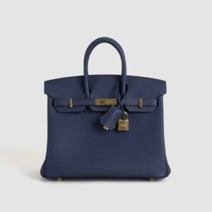 DDMode Birkin 25CM CC73 Blue Saphir Togo Leather GHW 01 DDMode Birkin 25CM CC73 Blue Saphir Togo Leather GHW