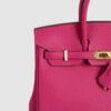 DDMode Birkin 25CM L3 Rose Purple Togo Leather GHW