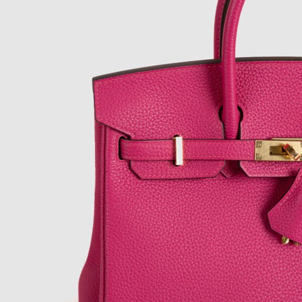 DDMode Birkin 25CM L3 Rose Purple Togo Leather GHW