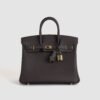 DDMode Birkin 25CM Togo Leather 0G Rouge Sellier GHW