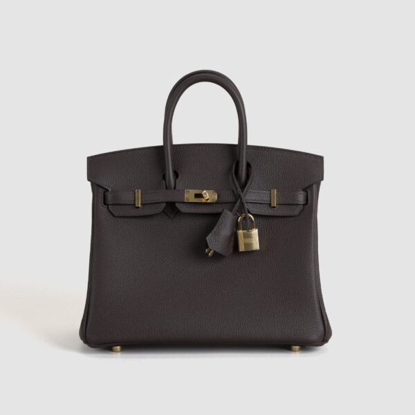 DDMode Birkin 25CM Togo Leather 0G Rouge Sellier GHW