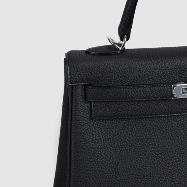 DDMode Hermes CK89 Black Togo Leather Kelly 25CM PHW