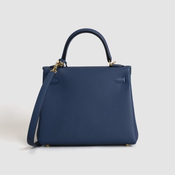 DDMode Kelly 25CM  7P Bleu De Prusse Togo Leather GHW
