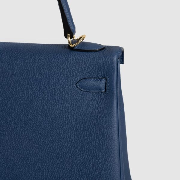 DDMode Kelly 25CM  7P Bleu De Prusse Togo Leather GHW