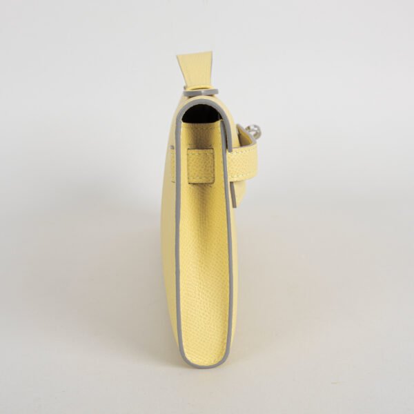 DDMode Kelly Cut 31CM 1Z Jaune Poussin Epsom Leather PHW