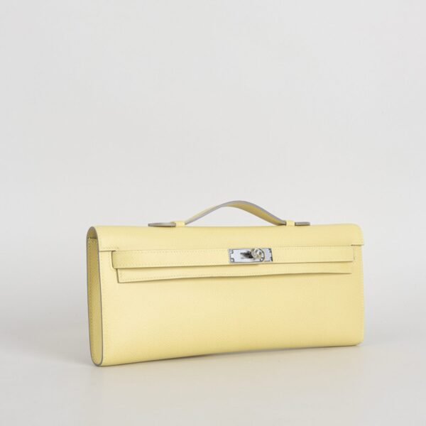 DDMode Kelly Cut 31CM 1Z Jaune Poussin Epsom Leather PHW