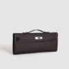 DDMode Kelly Cut 31CM Clutch Bag 0G Rouge Sellier Epsom Leather PHW 01 DDMode Kelly Cut 31CM Clutch Bag 0G Rouge Sellier Epsom Leather PHW