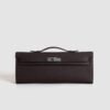 DDMode Kelly Cut 31CM Clutch Bag 0G Rouge Sellier Epsom Leather PHW 04 DDMode Kelly Cut 31CM Clutch Bag 0G Rouge Sellier Epsom Leather PHW