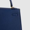DDMode Kelly Sellier 25CM Bags CC73 Blue Saphir Epsom Leather GHW