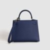 DDMode Kelly Sellier 25CM Bags CC73 Blue Saphir Epsom Leather GHW